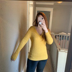 Mustard long Sleeve Sweater